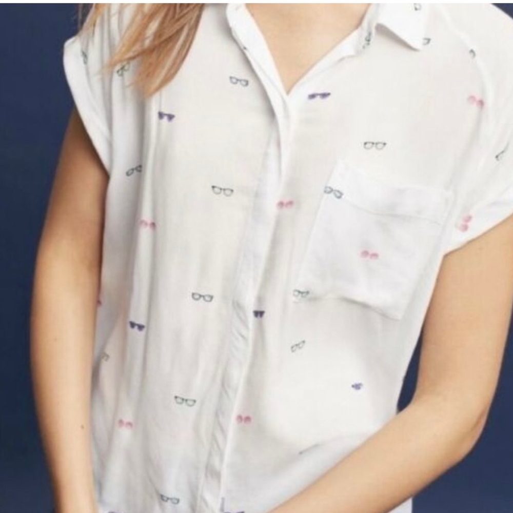 Rails brand short sleeve button down shirt